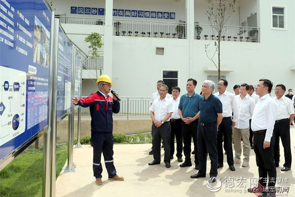 丁仲礼率民盟中央调研组在滇开展长江生态环境保护民主监督调研