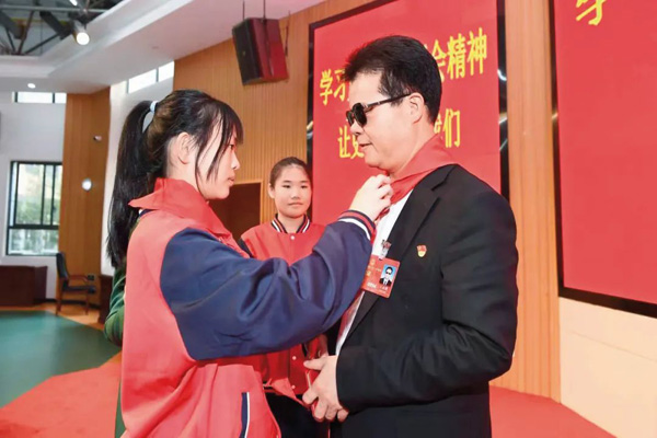 王永澄：党和国家让我&ldquo;看&rdquo;见了光明