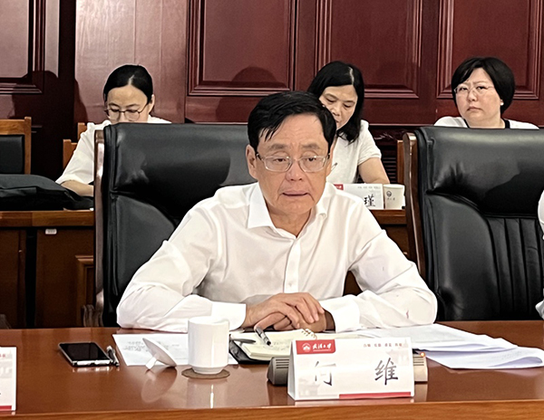 何维在湖北开展组织建设调研